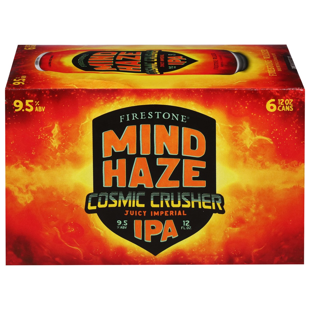slide 9 of 12, Firestone Walker Mind Haze Cosmic Crusher Ipa, 12oz, 6pk Cans, 6 ct; 12 oz