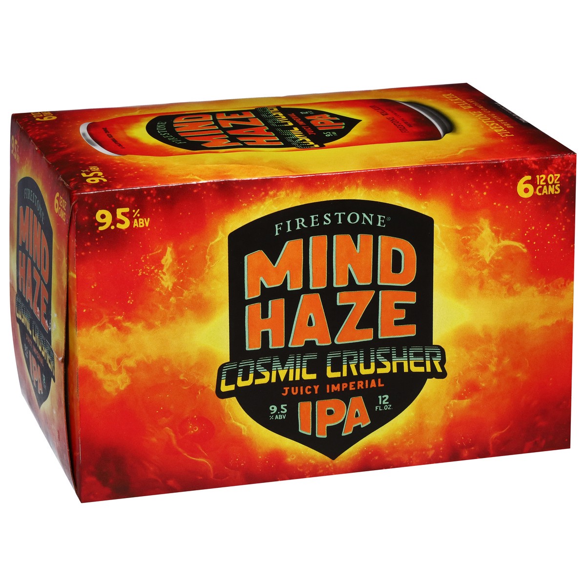 slide 3 of 12, Firestone Walker Mind Haze Cosmic Crusher Ipa, 12oz, 6pk Cans, 6 ct; 12 oz