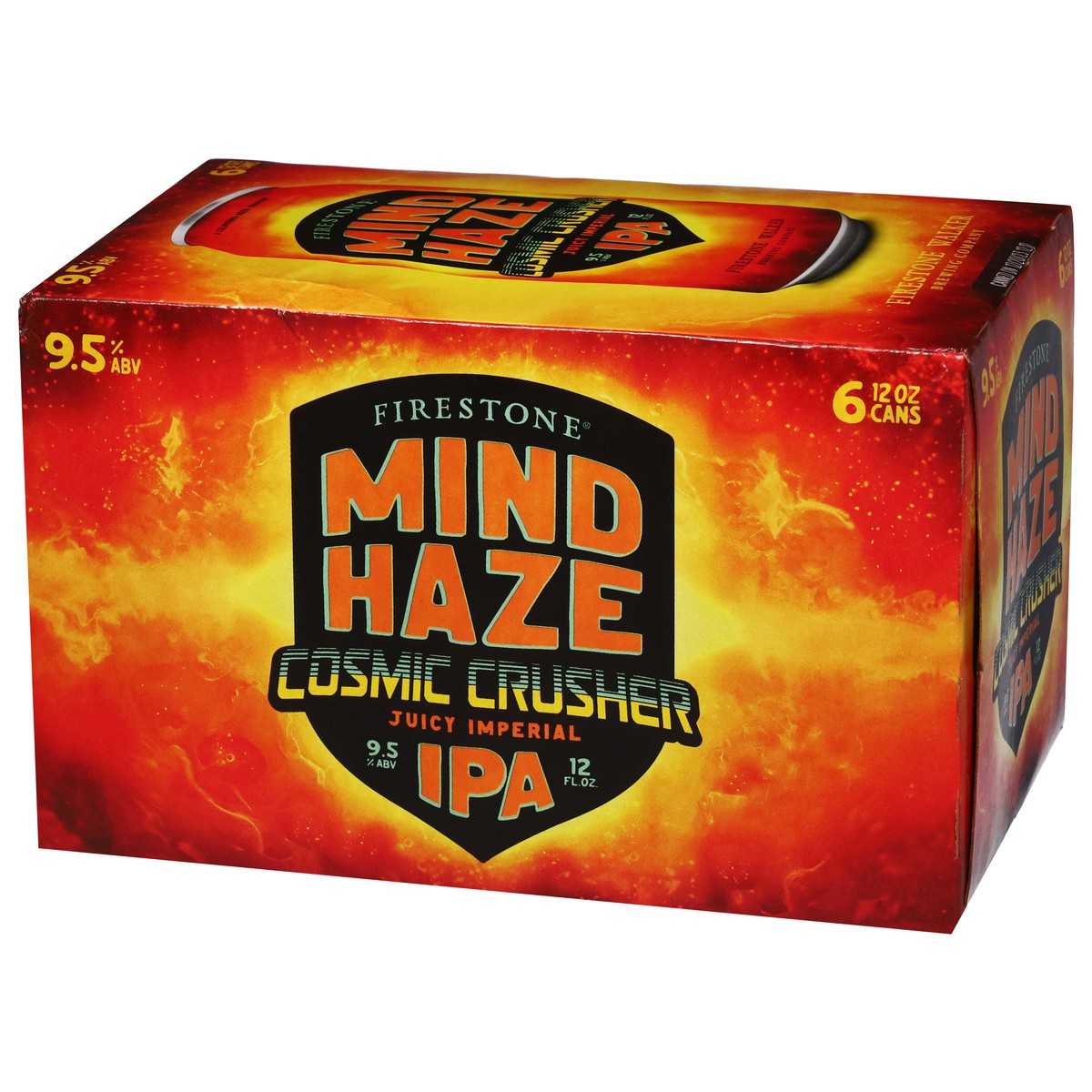 slide 6 of 12, Firestone Walker Mind Haze Cosmic Crusher Ipa, 12oz, 6pk Cans, 6 ct; 12 oz
