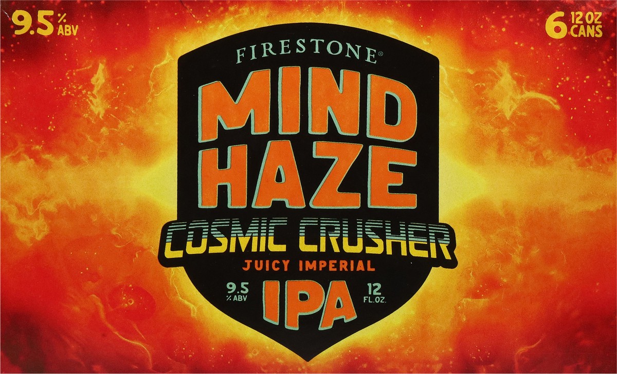 slide 2 of 12, Firestone Walker Mind Haze Cosmic Crusher Ipa, 12oz, 6pk Cans, 6 ct; 12 oz