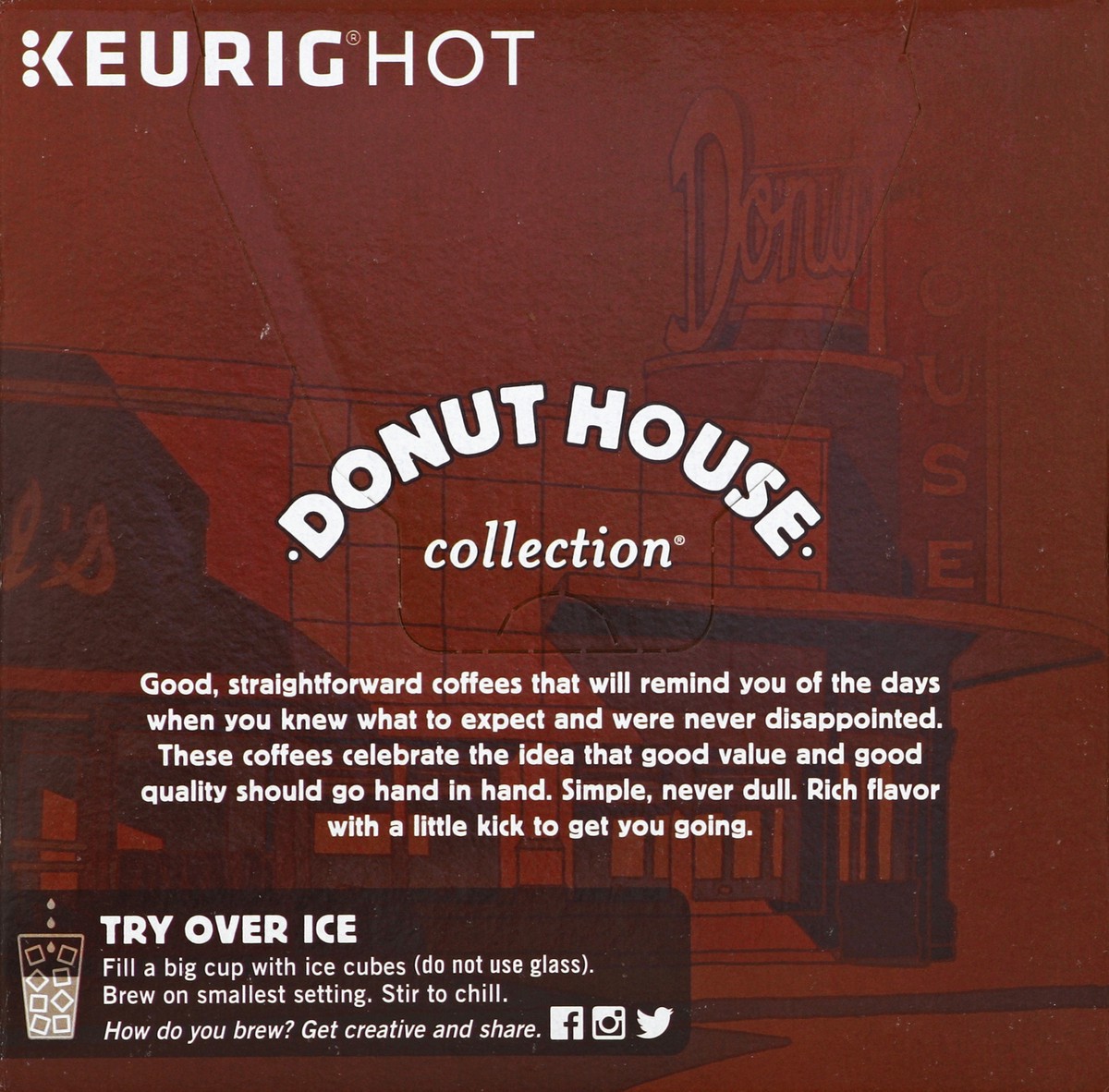 slide 6 of 6, Donut House Collection Light Roast Coffee Cup Pods, 18 ct