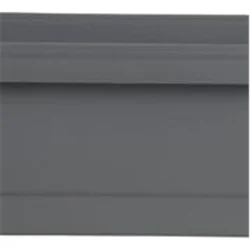 Bloem Deck Rail Planter 24" Charcoal