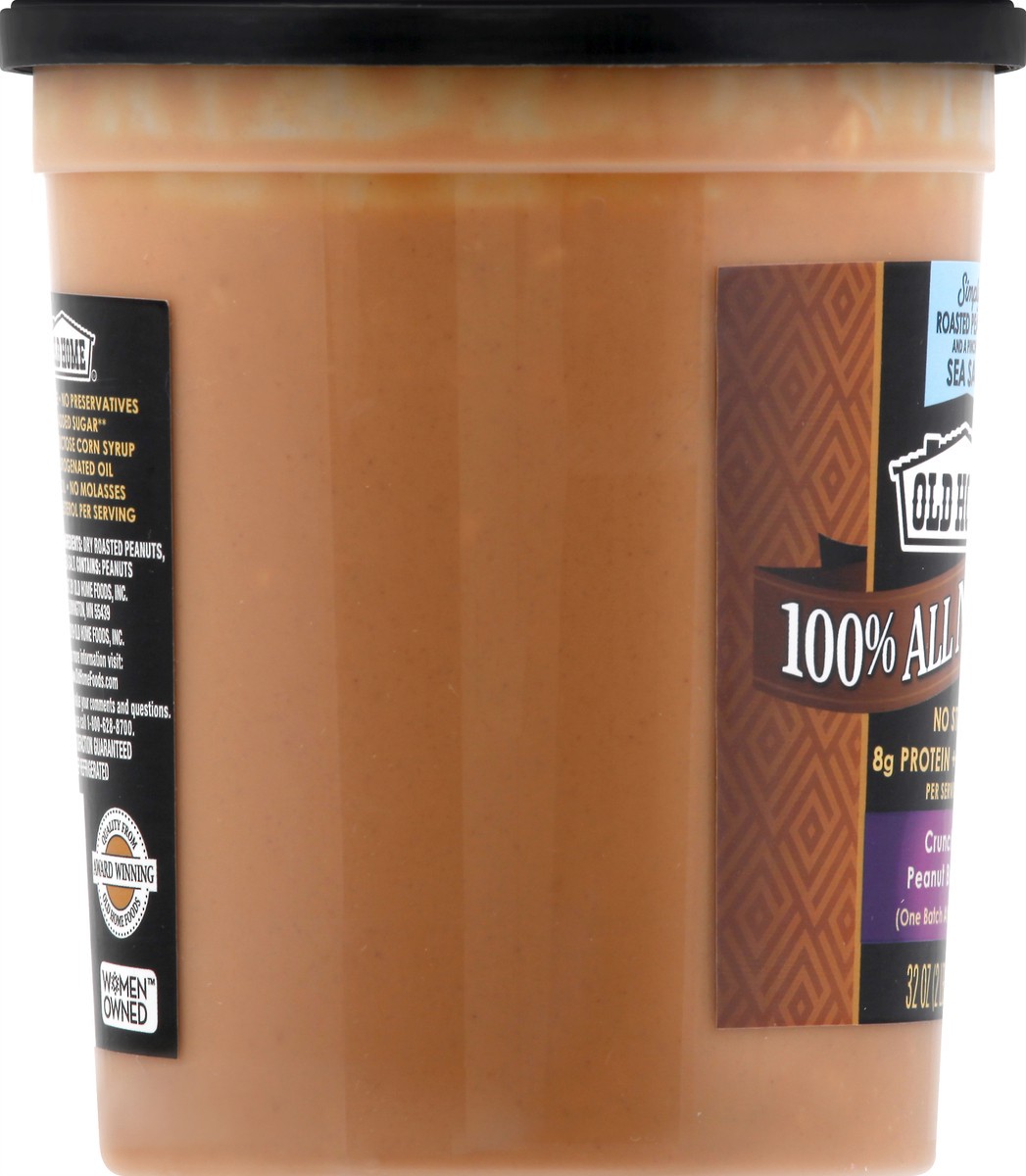 slide 2 of 13, Old Home Crunchy All Nat Peanutbutter, 32 oz