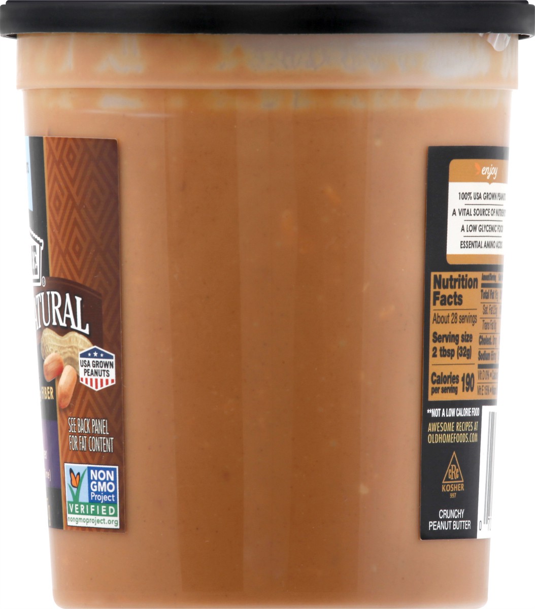 slide 7 of 13, Old Home Crunchy All Nat Peanutbutter, 32 oz