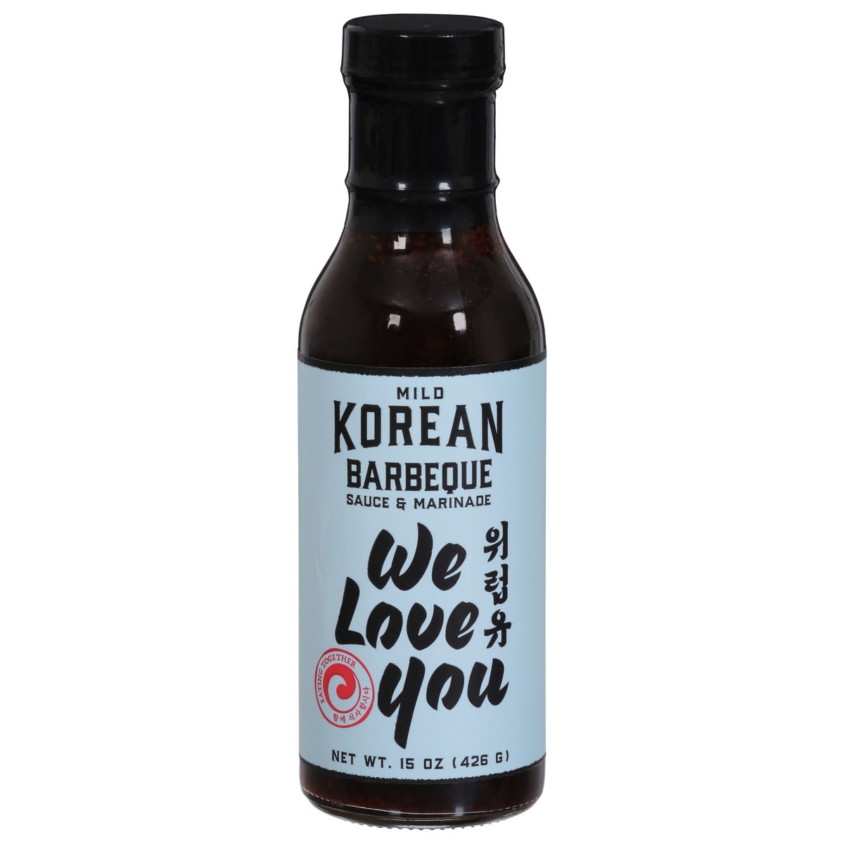 slide 1 of 14, We Love You Mild Korean Barbecue Sauce & Marinade 15 oz, 15 oz