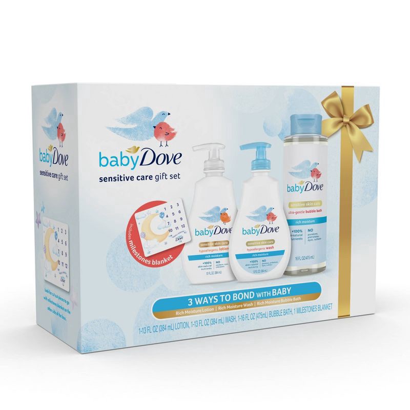 slide 5 of 11, Baby Dove Sensitive Care Gift Set 1 ea, 1 ct