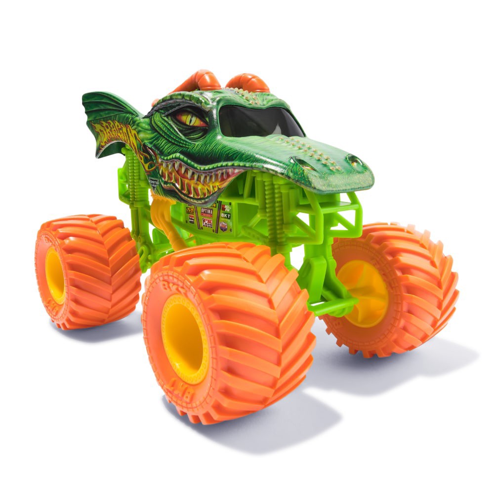 slide 3 of 5, Monster Jam Official Dragon Monster Truck Collector Die-Cast Vehicle, 1 ct