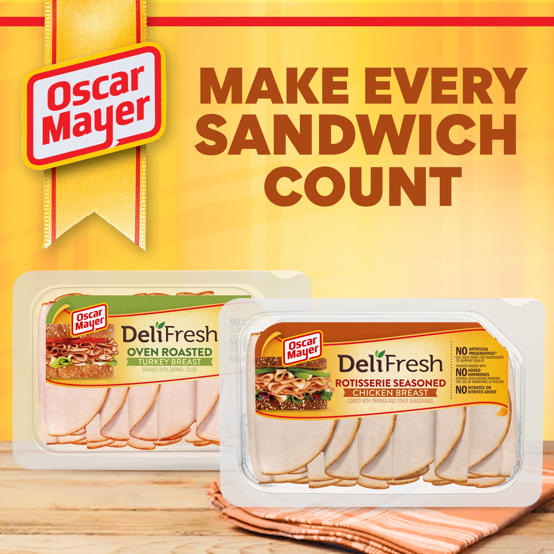 slide 4 of 11, Oscar Mayer Deli Fresh Rotisserie Seasoned Chicken Breast, for a Low Carb Lifestyle Tray, 9 oz