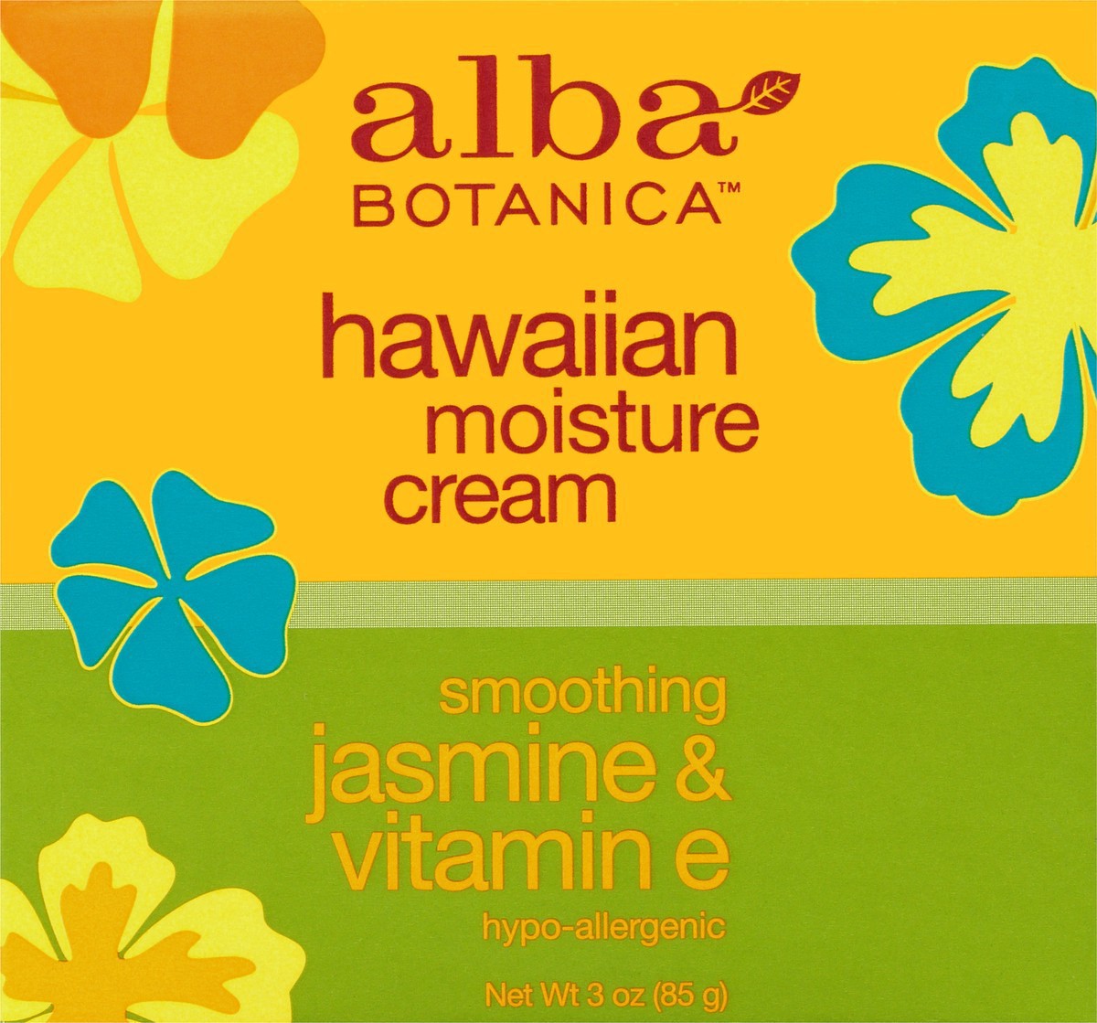 slide 6 of 13, Alba Botanica Jasmine & Vitamin E Hawaiian Moisture Cream 3 oz. Box, 3 oz