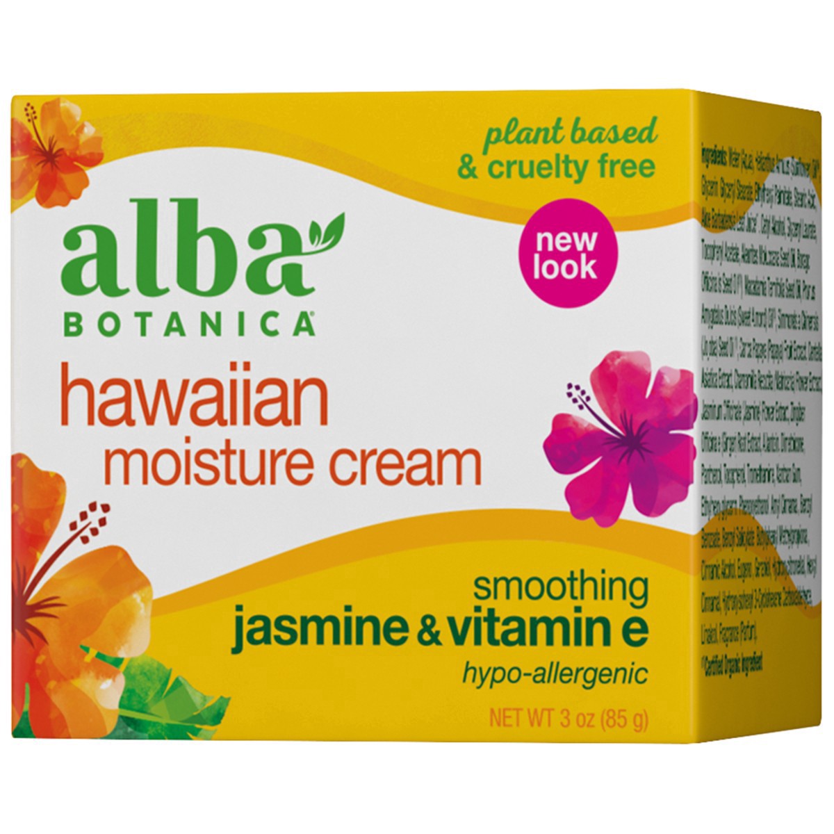 slide 10 of 13, Alba Botanica Hawaiian Moisture Cream Smoothing Jasmine & Vitamin E, 3 oz
