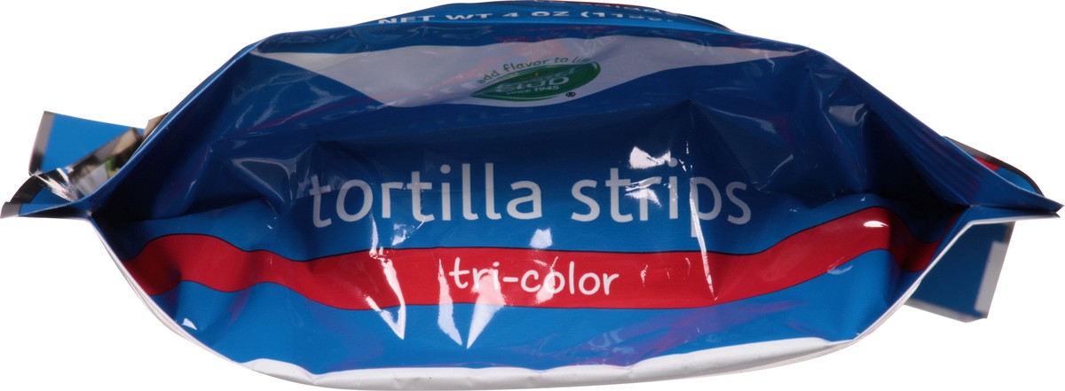 slide 4 of 9, Food Club Tri-Color Tortilla Strips 4 oz, 4 oz