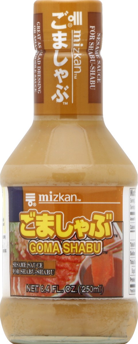 slide 3 of 3, Mizkan Goma Shabu Sesame Dipping Sauce 8.4 fl oz, 8.4 fl oz