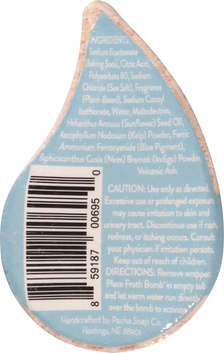slide 9 of 13, Pacha Soap Co. Sand & Sea Froth Bomb 4.5 oz, 5 oz