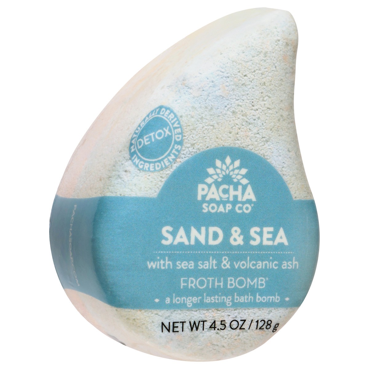 slide 10 of 13, Pacha Soap Co. Sand & Sea Froth Bomb 4.5 oz, 5 oz