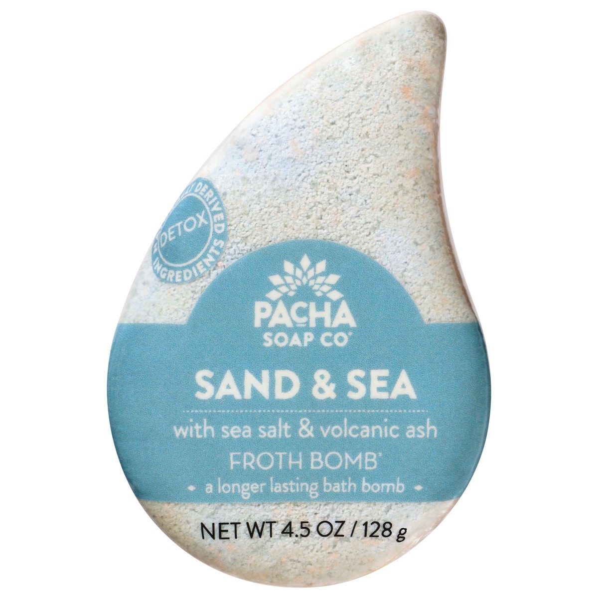 slide 1 of 13, Pacha Soap Co. Sand & Sea Froth Bomb 4.5 oz, 5 oz