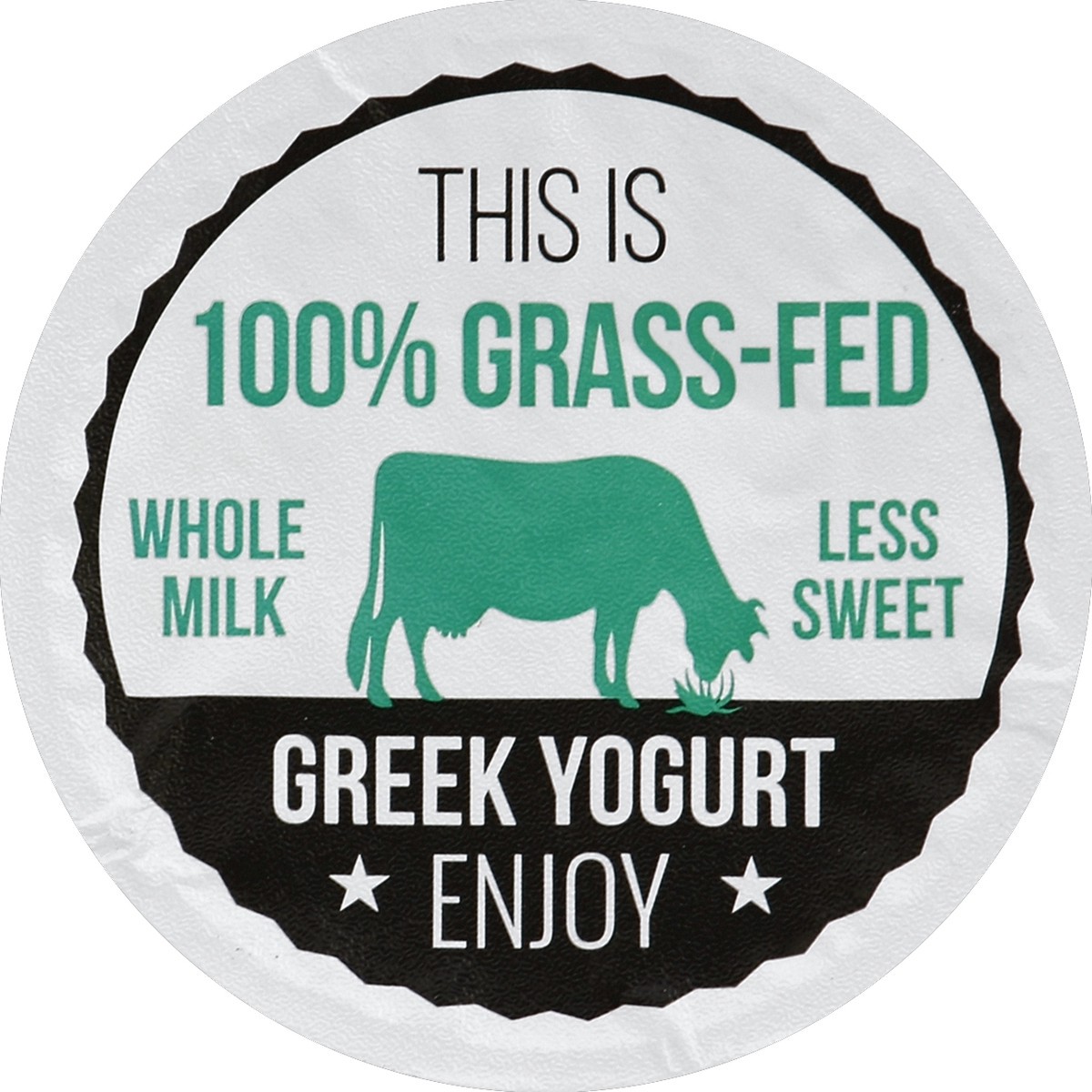 slide 2 of 3, Maple Hill Creamery Strawberry Greek Yogurt, 5.3 oz