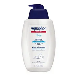 Aquaphor Unscented Baby Wash and Shampoo - 25.4 oz