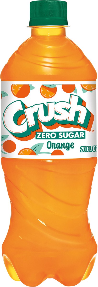 slide 7 of 12, Crush Zero Sugar Orange Soda, 20 fl oz bottle, 20 fl oz