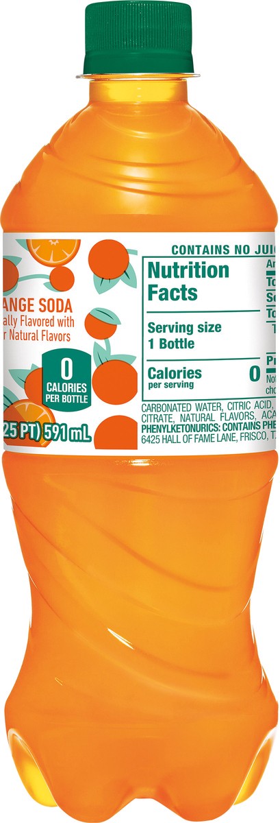 slide 3 of 12, Crush Zero Sugar Orange Soda, 20 fl oz bottle, 20 fl oz