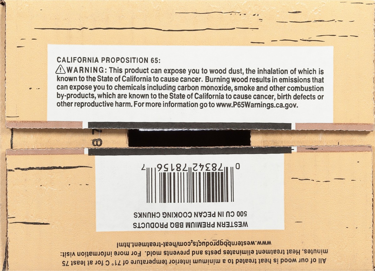 slide 10 of 10, Western Premium BBQ Products Pecan BBQ Cooking Chunks 1 ea, 1 ct