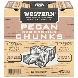 Western Premium BBQ Products Pecan BBQ Cooking Chunks 1 ea