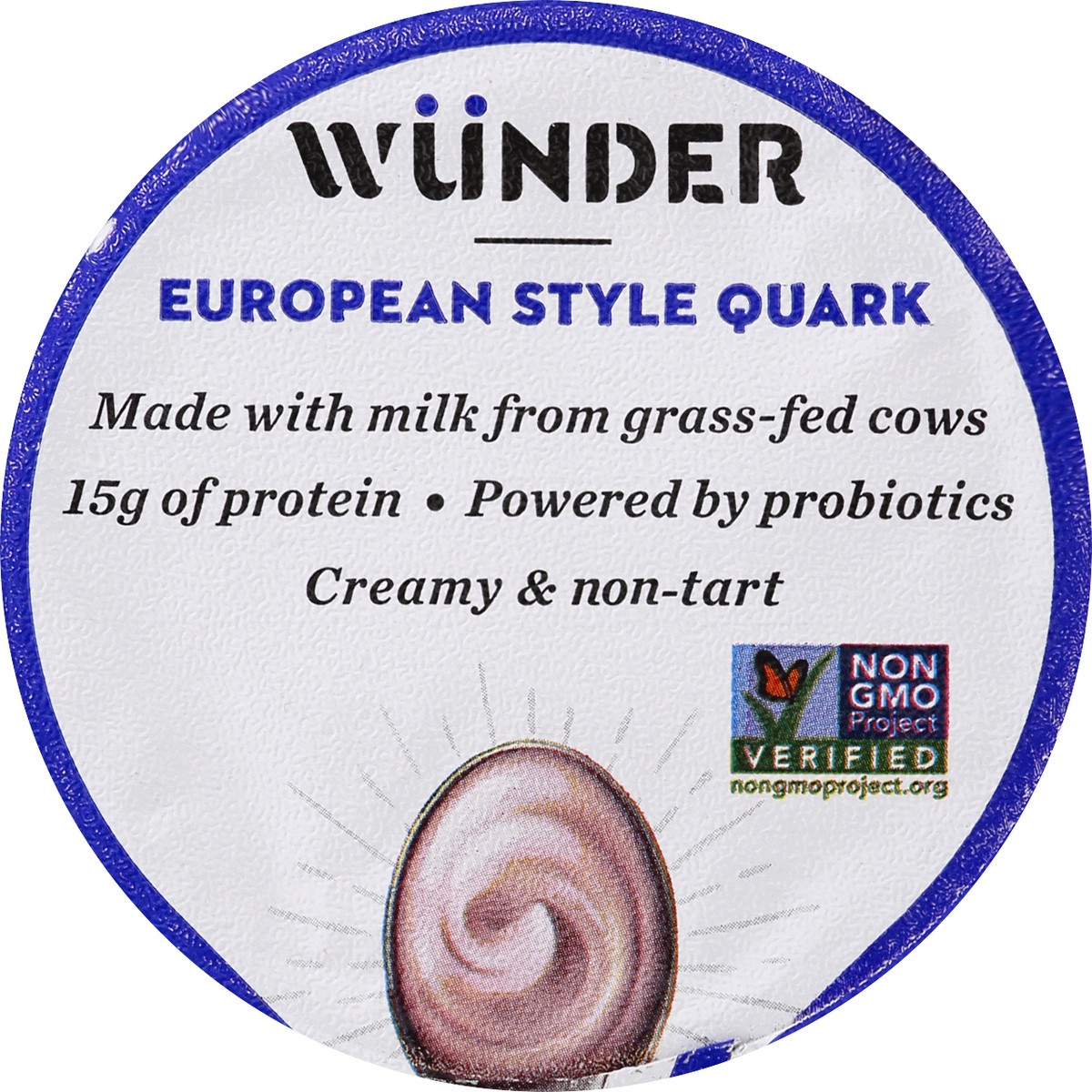 slide 10 of 10, Wünder Creamery European Style Blueberry Quark 5.3 oz, 5.3 oz