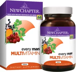 New Chapter Organics Every Man Multivitamin Tablets
