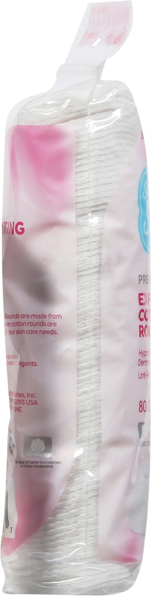 slide 13 of 13, Simply Soft Premium Exfoliating Cotton Rounds 80 ea, 80 ct