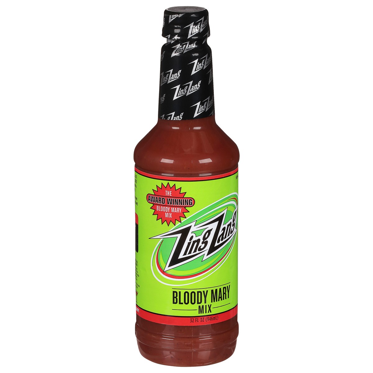 slide 9 of 9, Zing Zang Bloody Mary Mix, Non-Alcoholic Cocktail Mixer, 32 Fl Oz Bottle, 32 oz