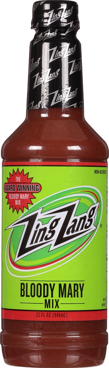 slide 8 of 9, Zing Zang Bloody Mary Mix, Non-Alcoholic Cocktail Mixer, 32 Fl Oz Bottle, 32 oz
