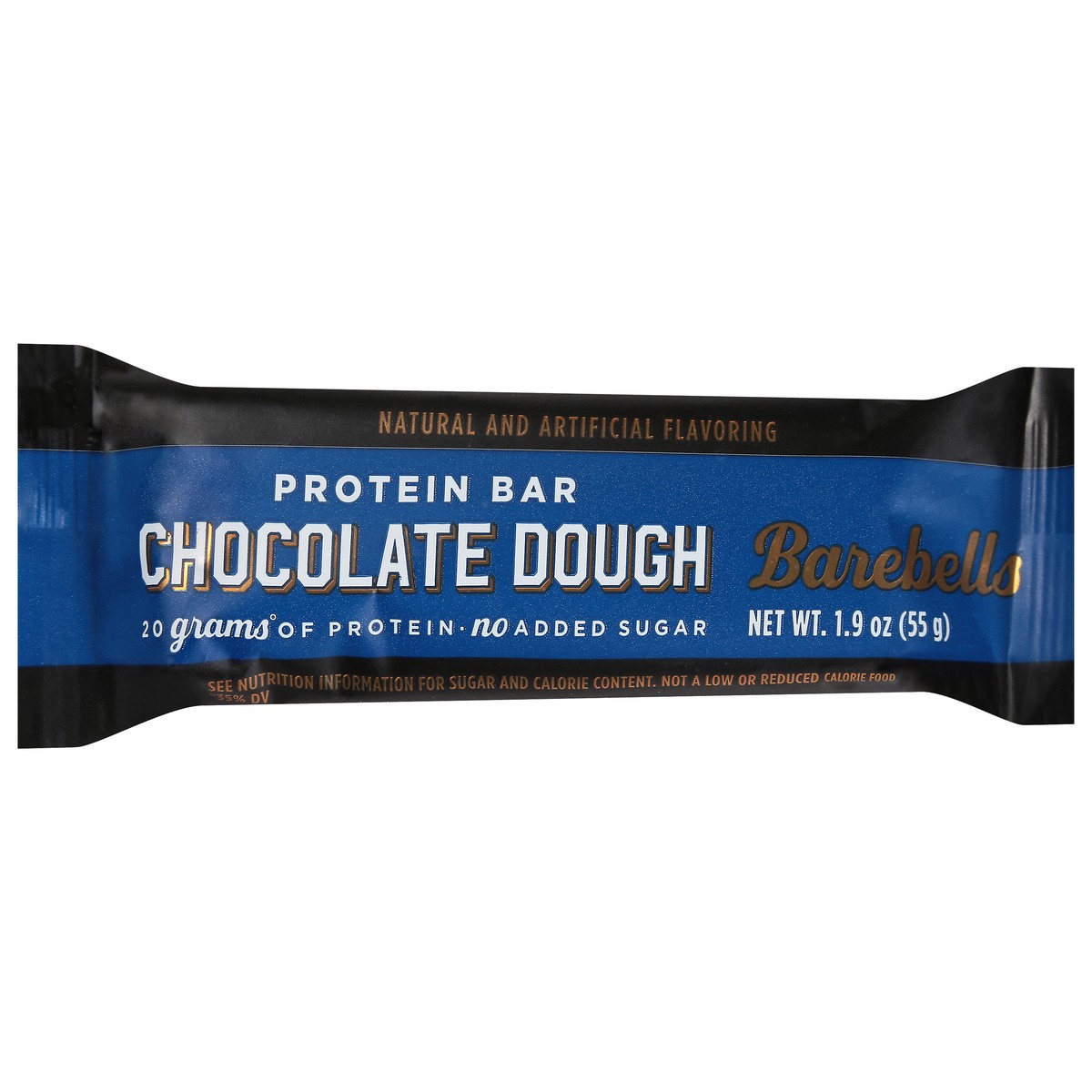 slide 8 of 9, Barebells Chocolate Dough Protein Bar 1.94 oz, 1.94 oz