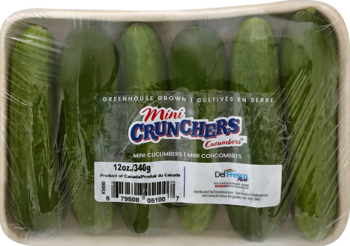 slide 5 of 11, Mini Crunchers Mini Cucumbers 12 oz, 12 oz