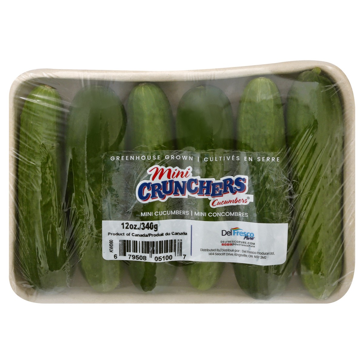 slide 1 of 11, Mini Crunchers Mini Cucumbers 12 oz, 12 oz