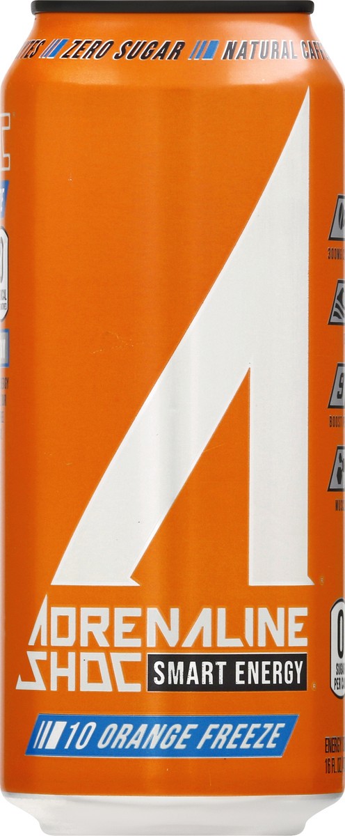 slide 2 of 11, A SHOC Orange Freeze Energy Drink- 16 fl oz, 16 fl oz