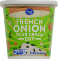 slide 1 of 1, Kroger  French Onion Sour Cream Dip, 16 oz