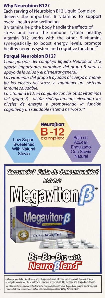 slide 2 of 5, NeuroBion B-12 Complex 16 oz, 16 oz