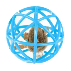 Pet Zone Ball Of Furry Fury - Teal