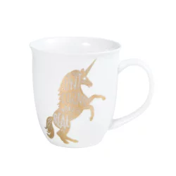 Pfaltzgraff Metallic Unicorn Mug