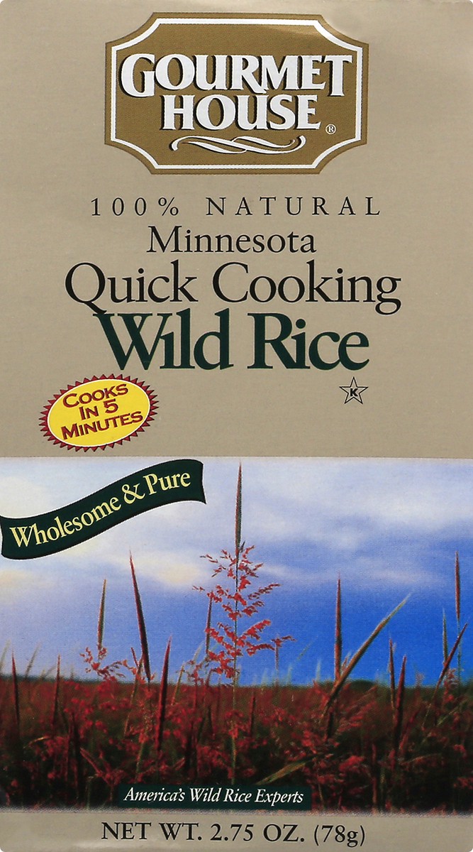 slide 4 of 13, Gourmet House Wild Rice 2.75 oz, 2.75 oz