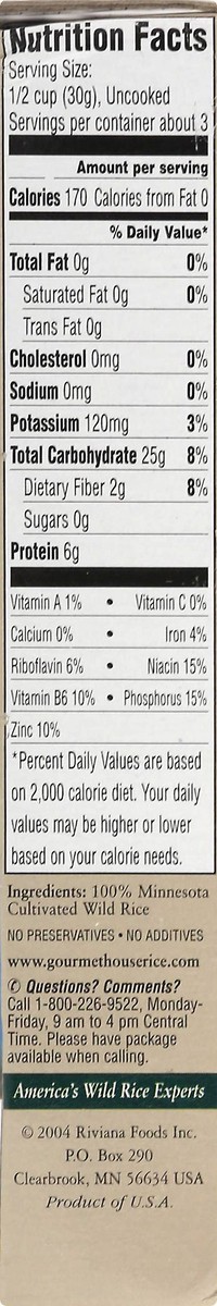 slide 8 of 13, Gourmet House Wild Rice 2.75 oz, 2.75 oz