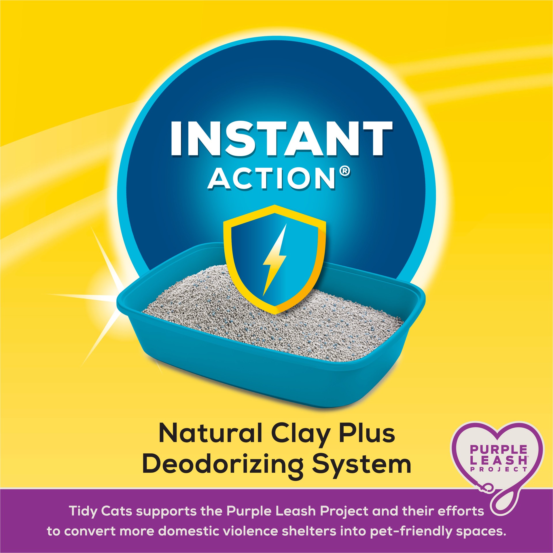 slide 8 of 8, Tidy Cats Purina Tidy Cats Clumping Instant Action Cat Litter - 20lbs, 20 lb