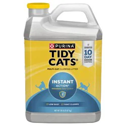 Tidy Cats Purina Tidy Cats Clumping Cat Litter, Instant Action Multi Cat Litter - 20 lb. Jug