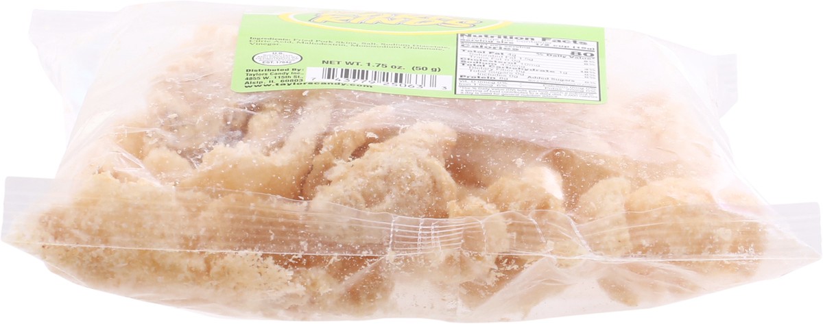 slide 11 of 12, Taylor's Salt & Vinegar Flavored Pork Rinds 1.75 oz, 1.75 oz
