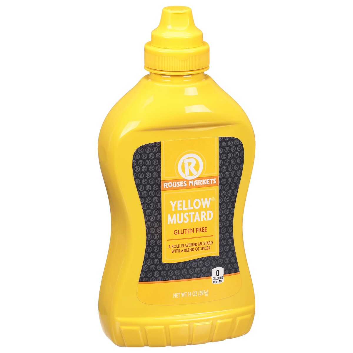 slide 7 of 12, Rouses Markets Gluten Free Yellow Mustard 14 oz, 14 oz