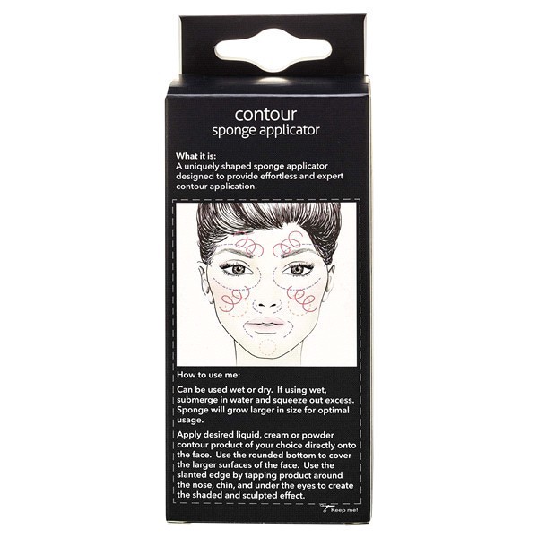 slide 5 of 5, Studio M Contour Sponge Applicator, 1 ct