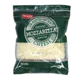 Weis Quality Mozzarella  Shredded Cheese