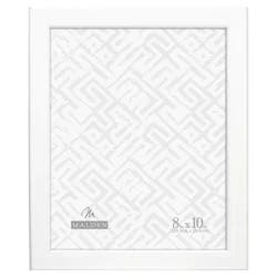 Malden White 8x10 Photo Frame