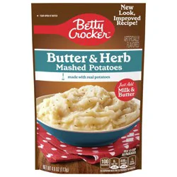 Betty Crocker Butter & Herb Mashed Potatoes, 4 ounces