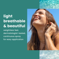 slide 13 of 24, Hawaiian Tropic Broad Spectrum SPF 70 Weightless Hydration Sunscreen Clear Spray 6 oz, 6 oz