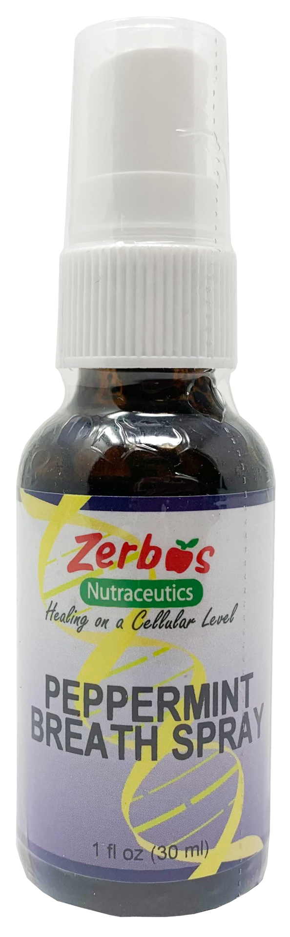 slide 1 of 1, Vitality Peppermint Breath Spray Af, 1 oz
